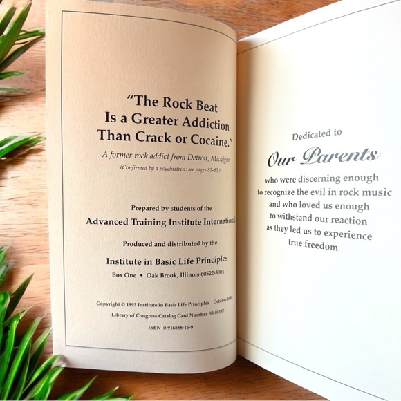 How to Conquer the Addiction of Rock Music Paperback Book 1993 - Rare - Picture 4 of 8